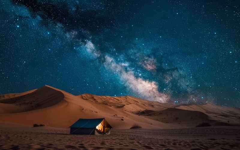 夜鸣沙漠·奇美星空