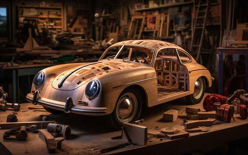 紙板汽車模型制作,紙板汽車模型制作鉚接