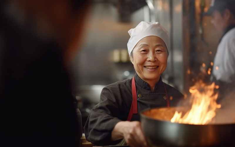 《烟火暖堂人间情：热气蒸腾的光阴画卷》