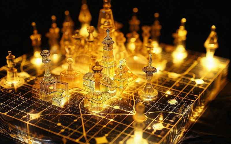 金丝绕长安·雨落盛唐棋局间