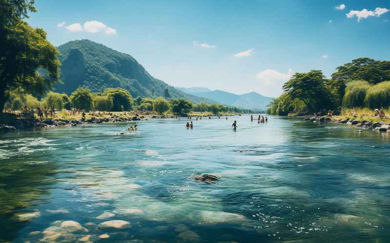 楠溪江自然风光，山水之美，等你来探秘