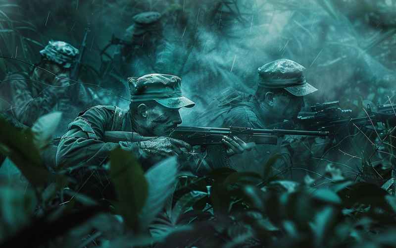 丛林浴血·铁骨丹心