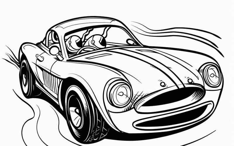 簡(jiǎn)易畫(huà)小汽車(chē)【畫(huà)簡(jiǎn)筆小汽車(chē)】