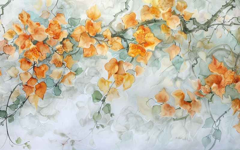 《芬芳溢滿墻頭見情濃故園秋意染芳塵》