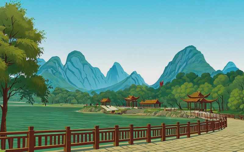 山水畫卷，風(fēng)景長廊，太美了