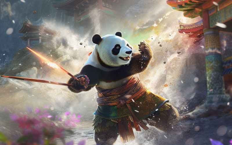 《黑白异旅与神龙迷雾:熊猫异侠的英雄征途》 《黑白异旅与神龙迷雾:熊猫异侠的英雄征途》