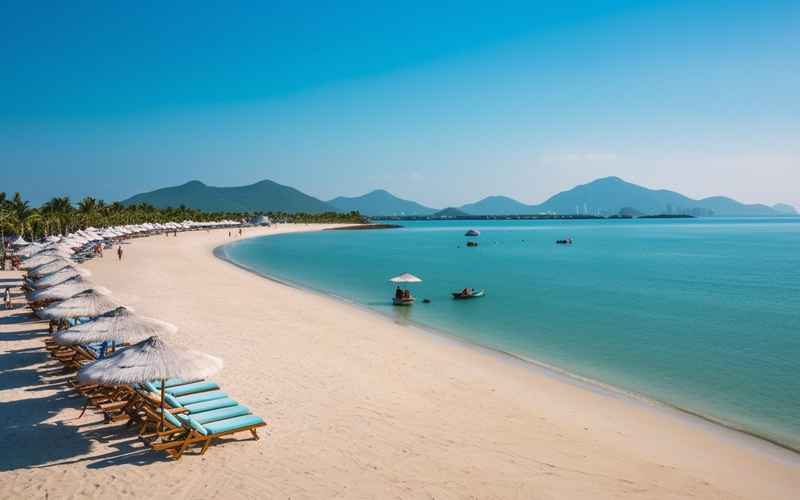 三亚海滩：迷人风景，绝美照片