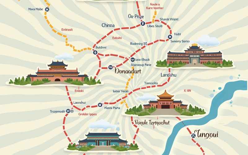 山东旅游景点地图