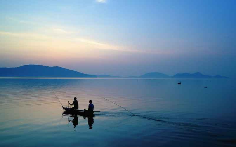 華容山水風景