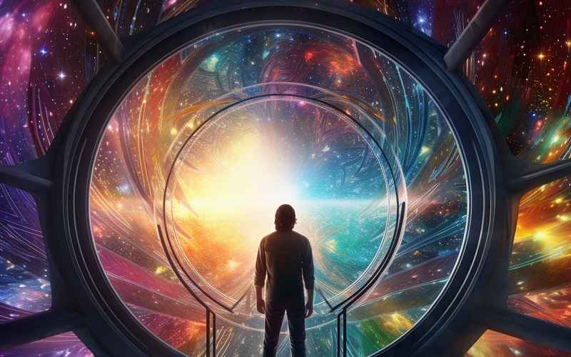 《巡曳星河：时空裂隙中的科幻光影奇谭》