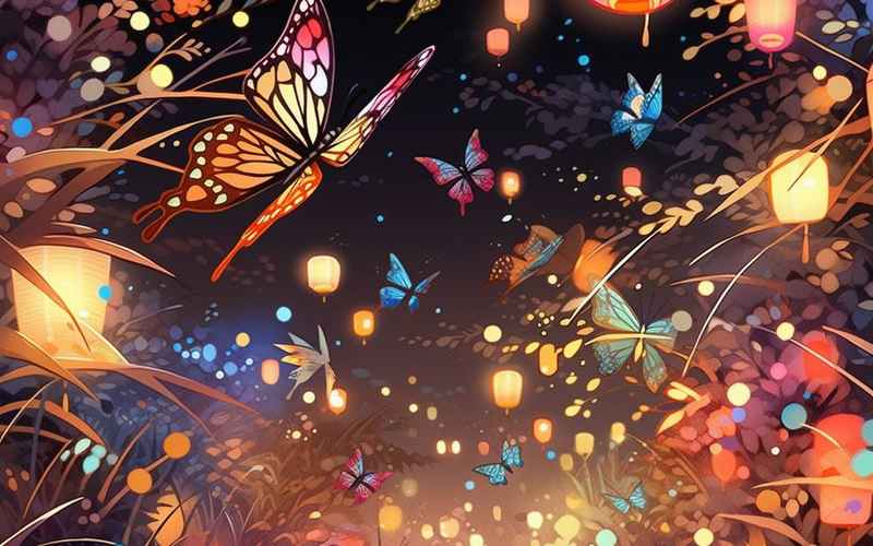 周夜凝眸·灯花谣