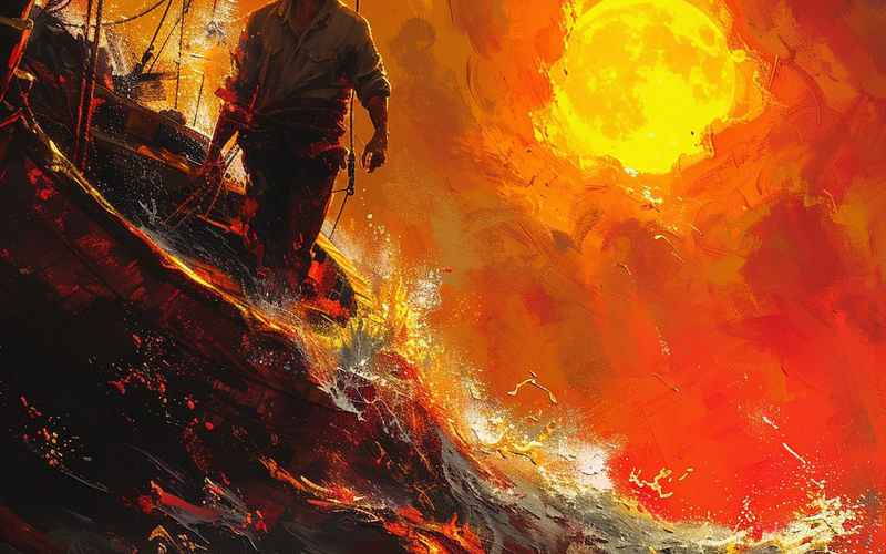 《燃星火：怒海孤帆与英雄归途》