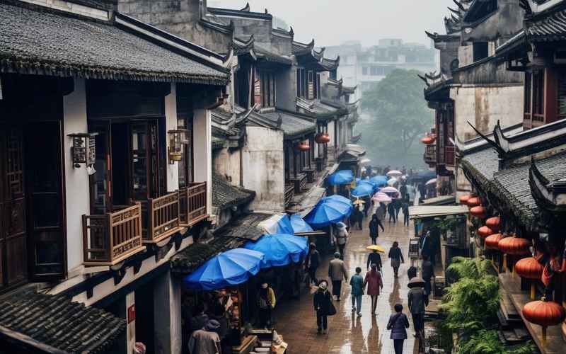 道县古镇山水步入风情 道县古镇山水步入风情