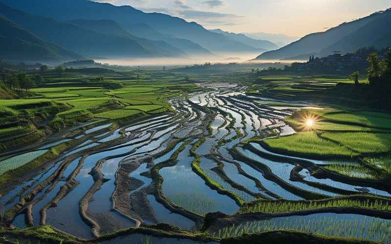 壮丽红河元阳梯田：壮丽风光，文化记忆