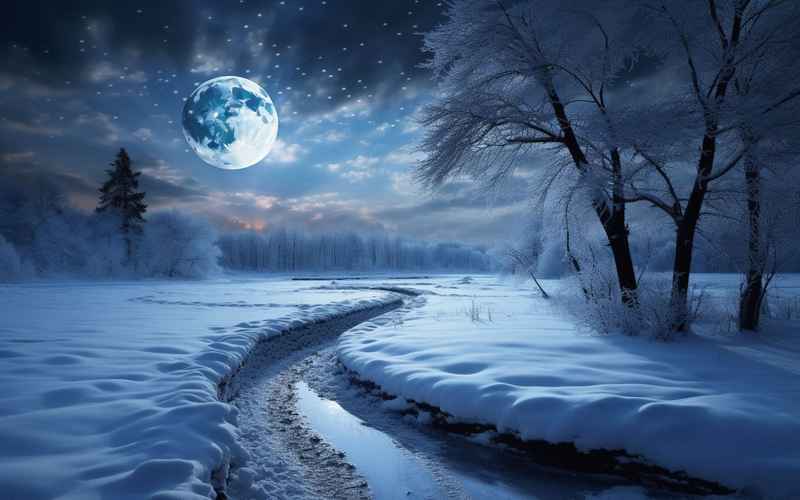 月落银霜望君归