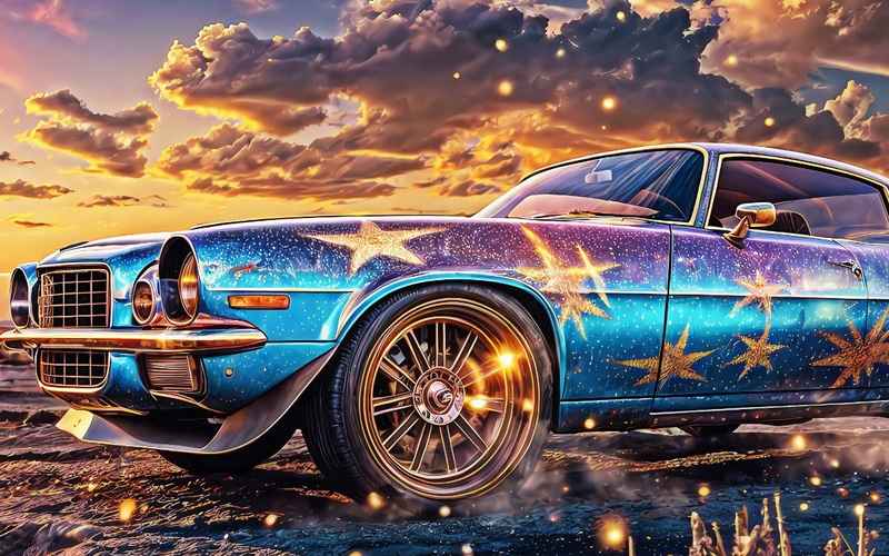 汽车主题墙;汽车主题墙配图插画简单