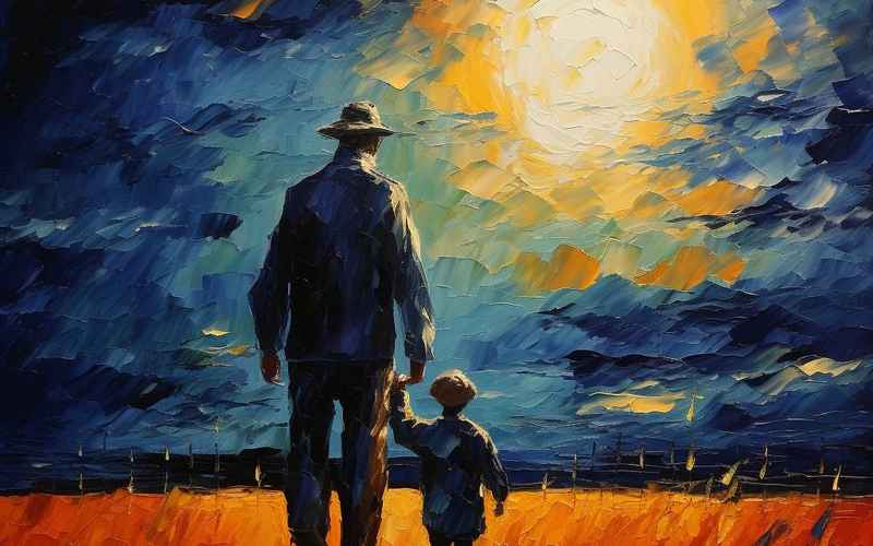 父亲的深情与时光的守候