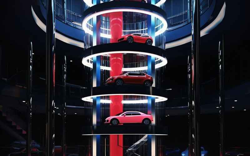 汽車旋轉(zhuǎn)展臺(汽車旋轉(zhuǎn)展臺布景)