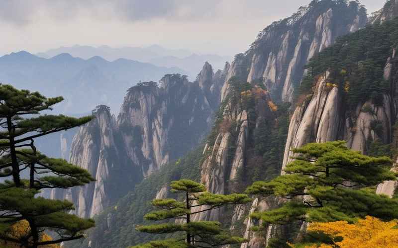 黄金春与最美丽黄山共舞