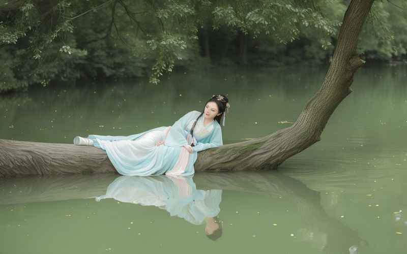 瑶华影落半壁江