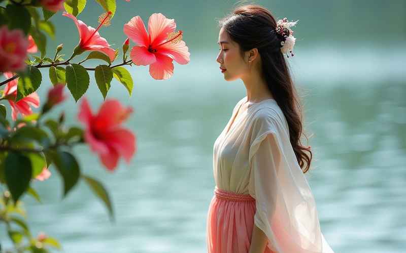 夏香如诗，听风在叶间浅唱