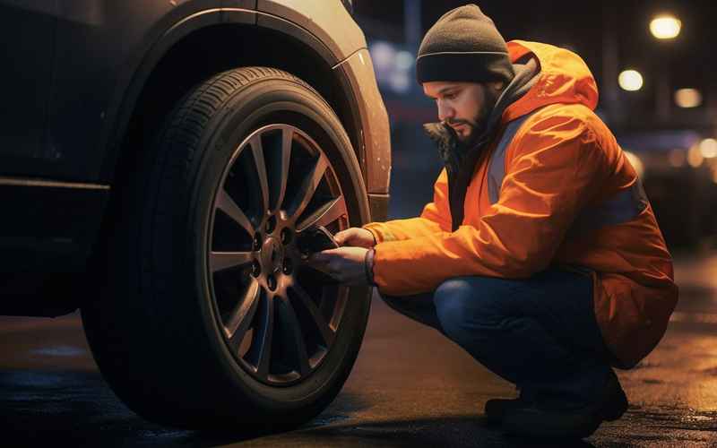 汽車輪胎沒氣了(汽車輪胎沒氣了還能開一段距離嗎)