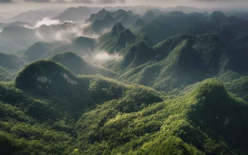 五女山美景，风光佳境