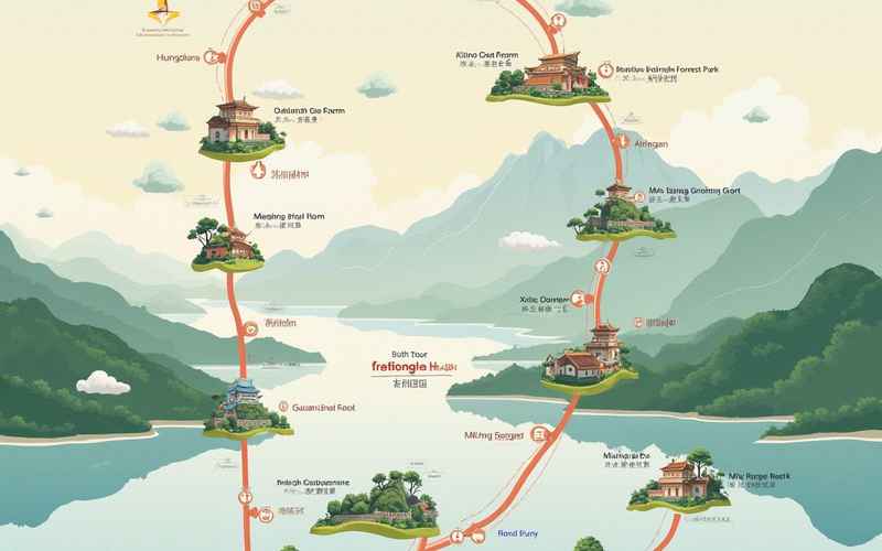 旅途地圖高清版大圖