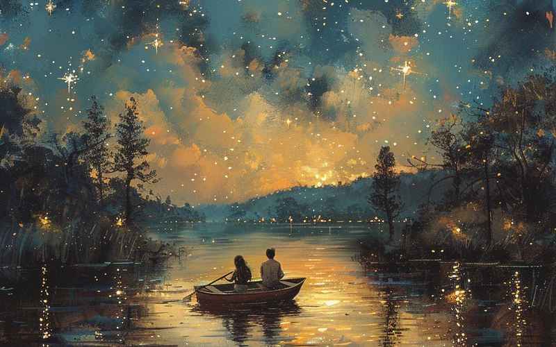 星光下的风景,甜蜜回忆永驻 星光下的风景,甜蜜回忆永驻