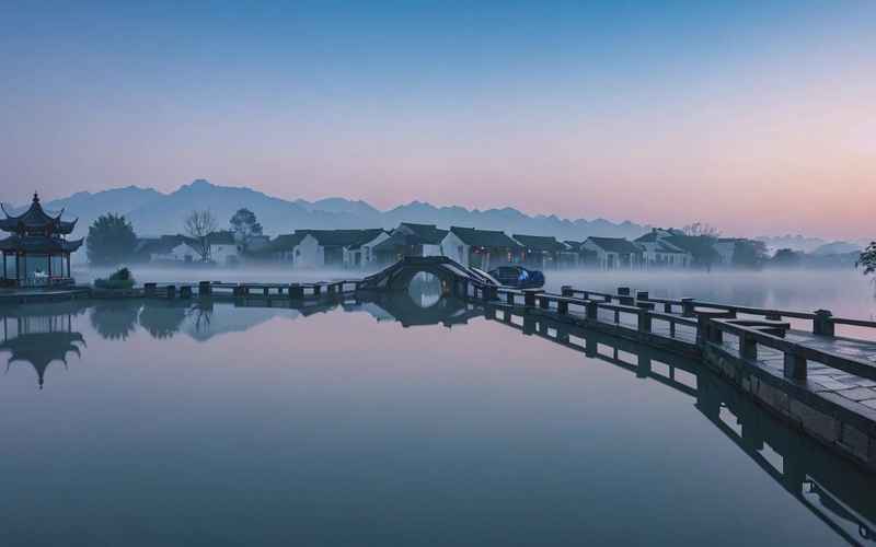 西溪湿地与南湖之美绝配 西溪湿地与南湖之美绝配