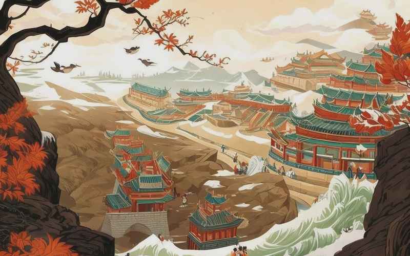 春秋風景，一世界探秘