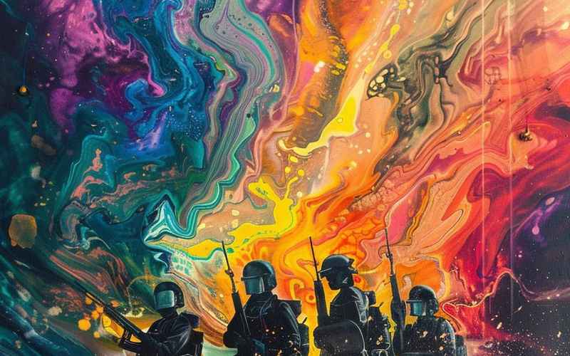 智勇星火映山河 智勇星火映山河