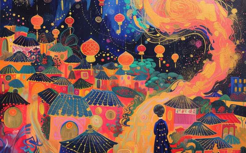 情满神州热望万家灯火