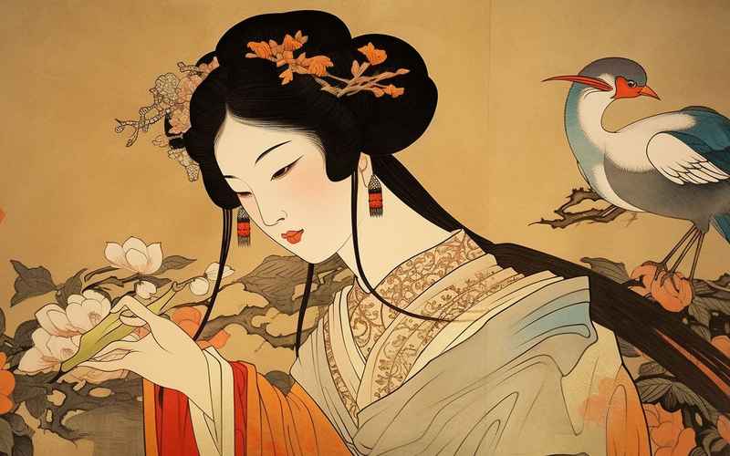 白鸽飞尽金陵泪，一代红颜向死生