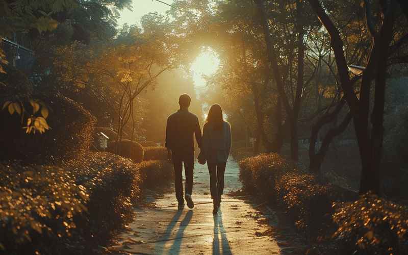 《暖阳之下爱在晚秋时》