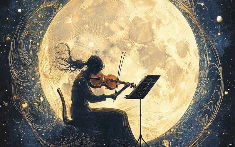 月光下的小提琴家