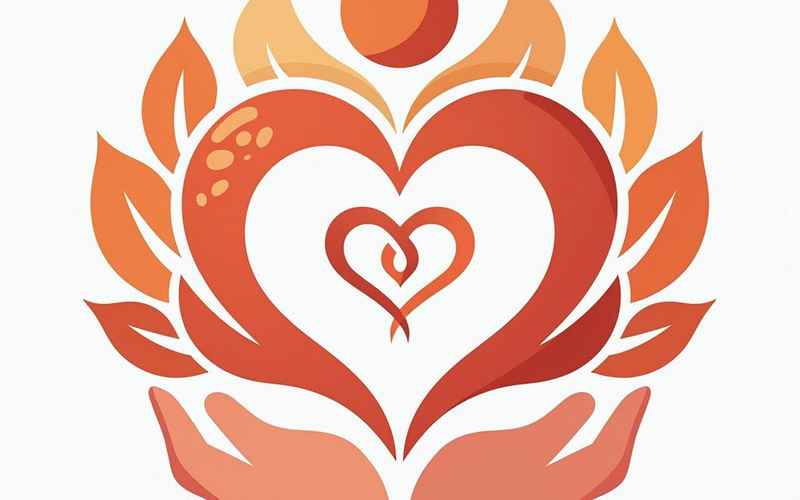 心肝如羽护爱火长明