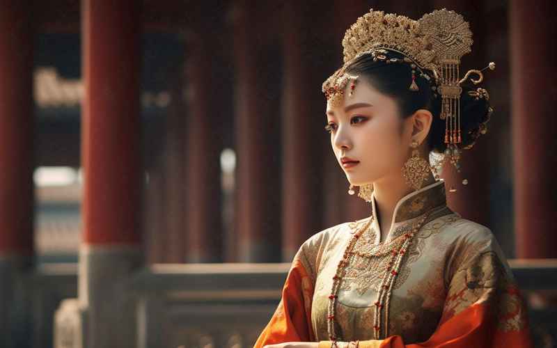 《金钗若水流珠帘血影深宫》