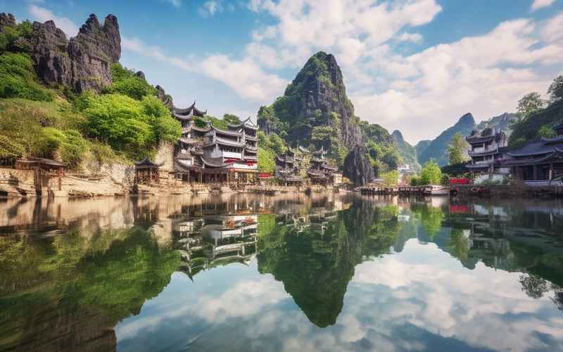 山水畫里錦屏詩畫之鄉