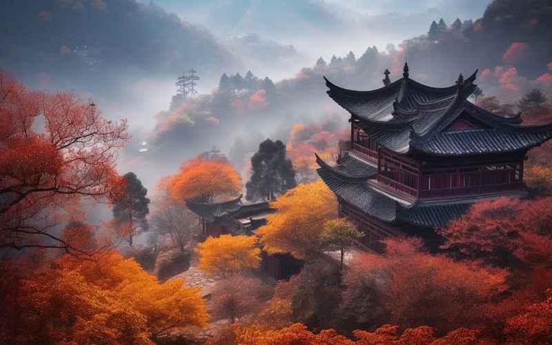 紅葉谷：山水畫里的人間秘境