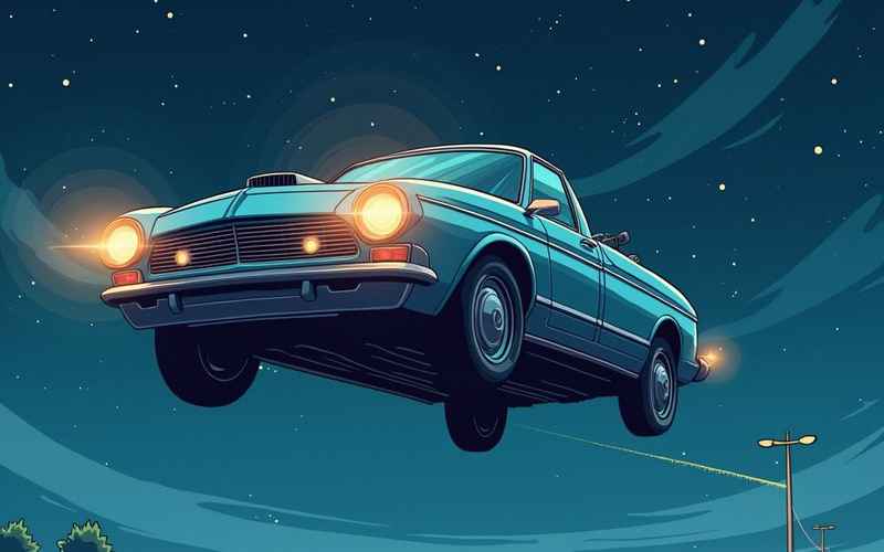 懸浮汽車_空中懸浮汽車