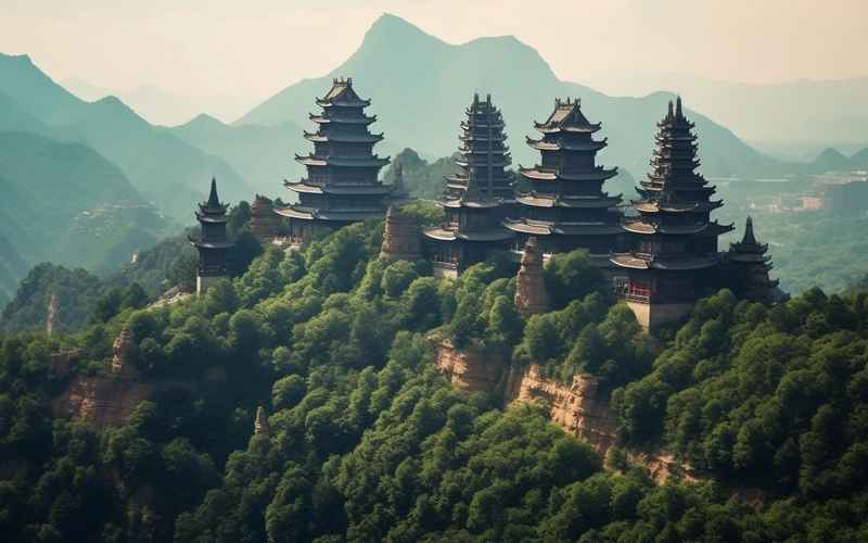 山西梁山景區旅游勝地