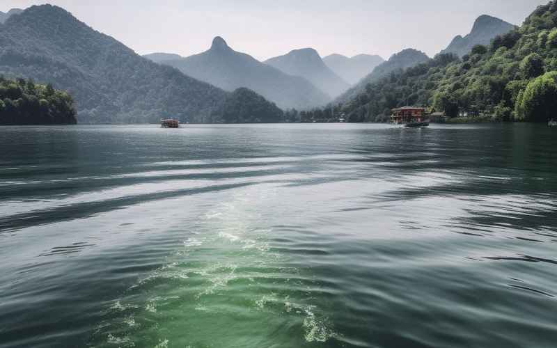 清水湖自然风光与休闲乐