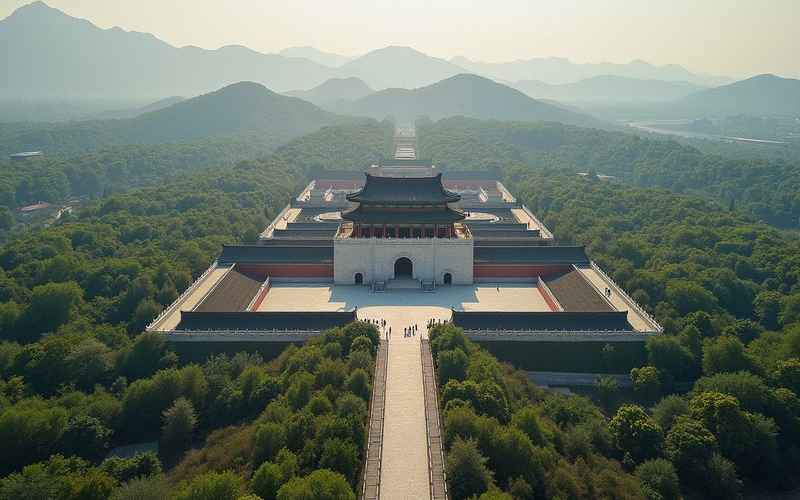 探秘明十三陵：古墓奇景，历史之旅