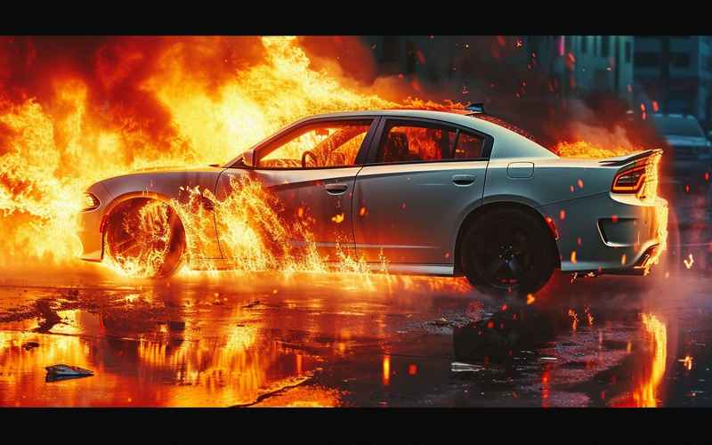 汽車打著火后很快又熄火了;汽車打火后慢慢熄火