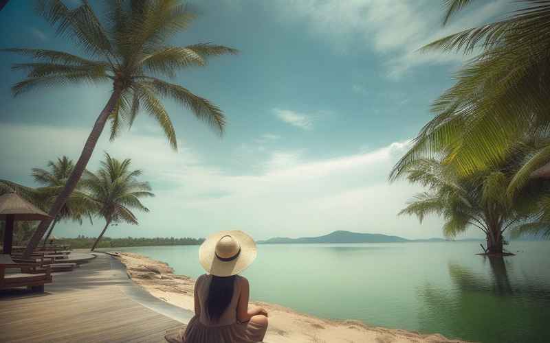 海滨休闲胜地，呼吸自由，美好人生