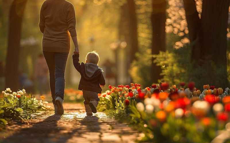 春天柔情继母心，命运交织绽暖馨