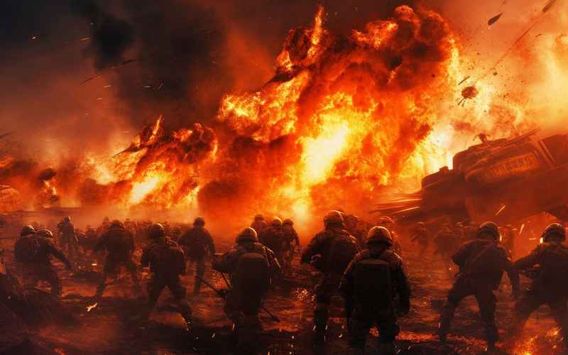 《战火淬炼钢铁脊梁:烈火金刚的生死对决》 《战火淬炼钢铁脊梁:烈火金刚的生死对决》