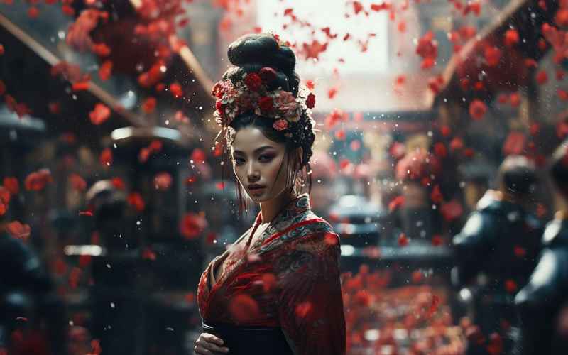 《花落长安：烟雨红绡卷》