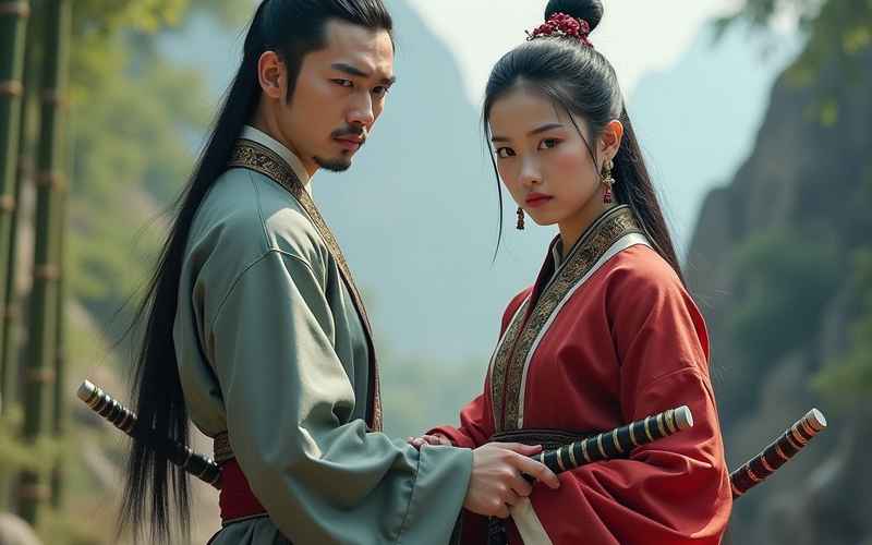 《双骄剑影江湖缘 荧幕再现武侠风云》 《双骄剑影江湖缘 荧幕再现武侠风云》